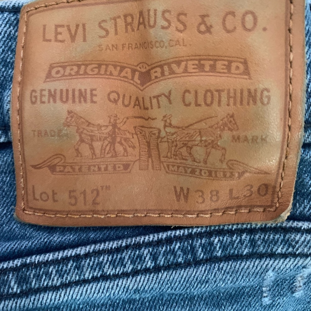 Levi's Slim Fit Blue Jeans